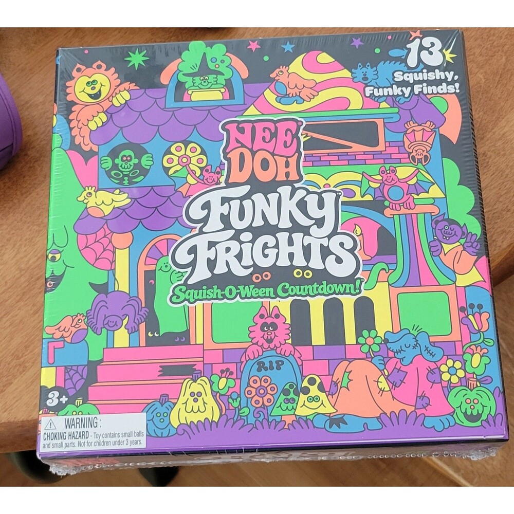 NeeDoh Funky Frights Squish-O-Ween Countdown Toy
